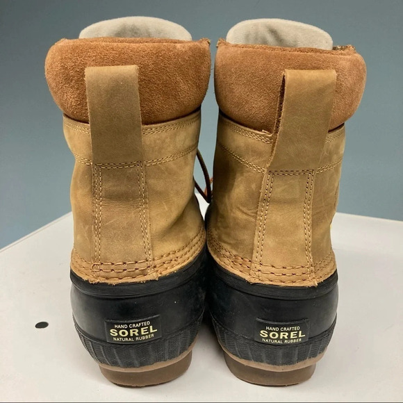 SOREL Sz 9.5 Classic Cheyanne Waterproof Duck Boots Sz 8 Men - Picture 2 of 14